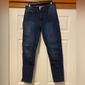 Duer Performance Denim Mid Rise Skinny - Meteorite